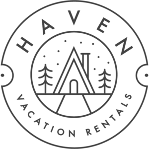 haven vacation rentals logo white